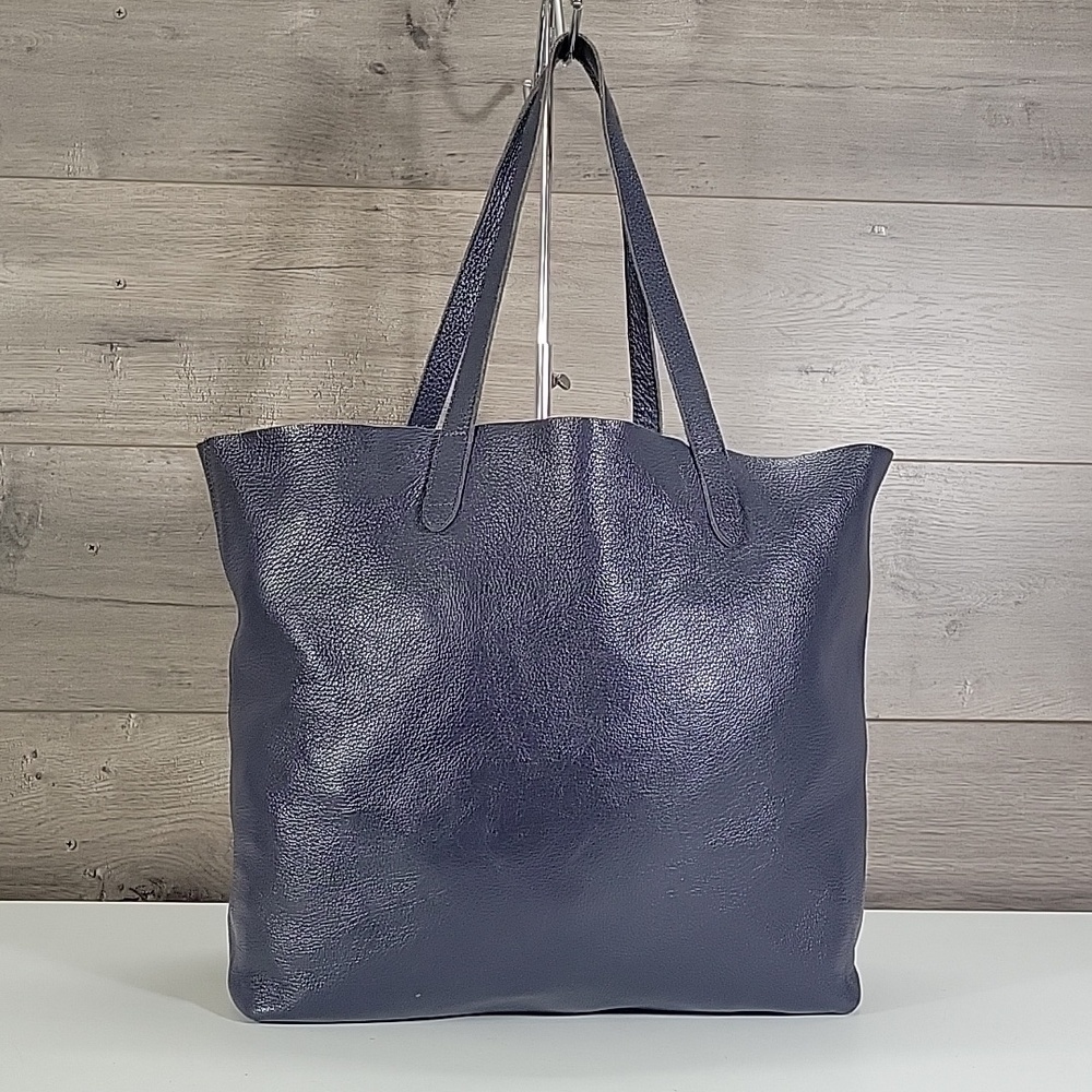 Large Cuyana Pebble Leather Tote Bag
